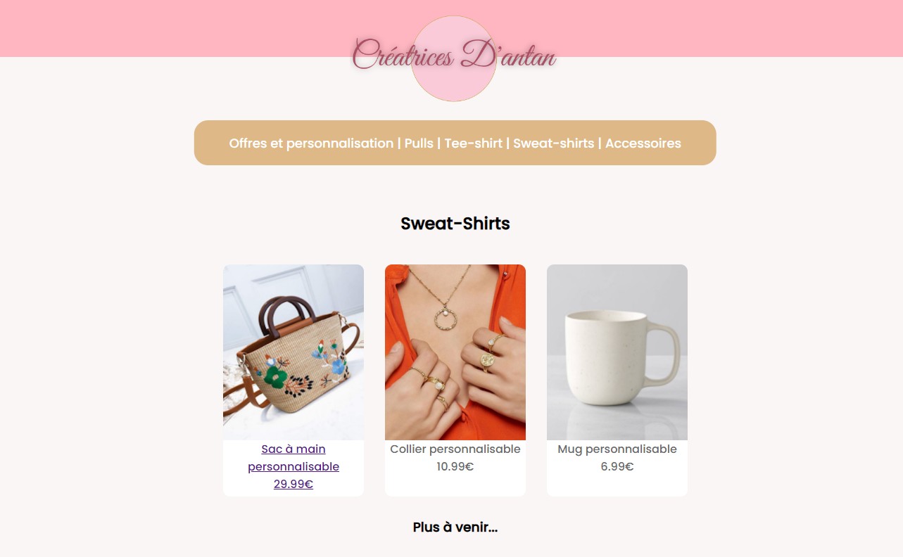 Logo Créatrices d'Antan