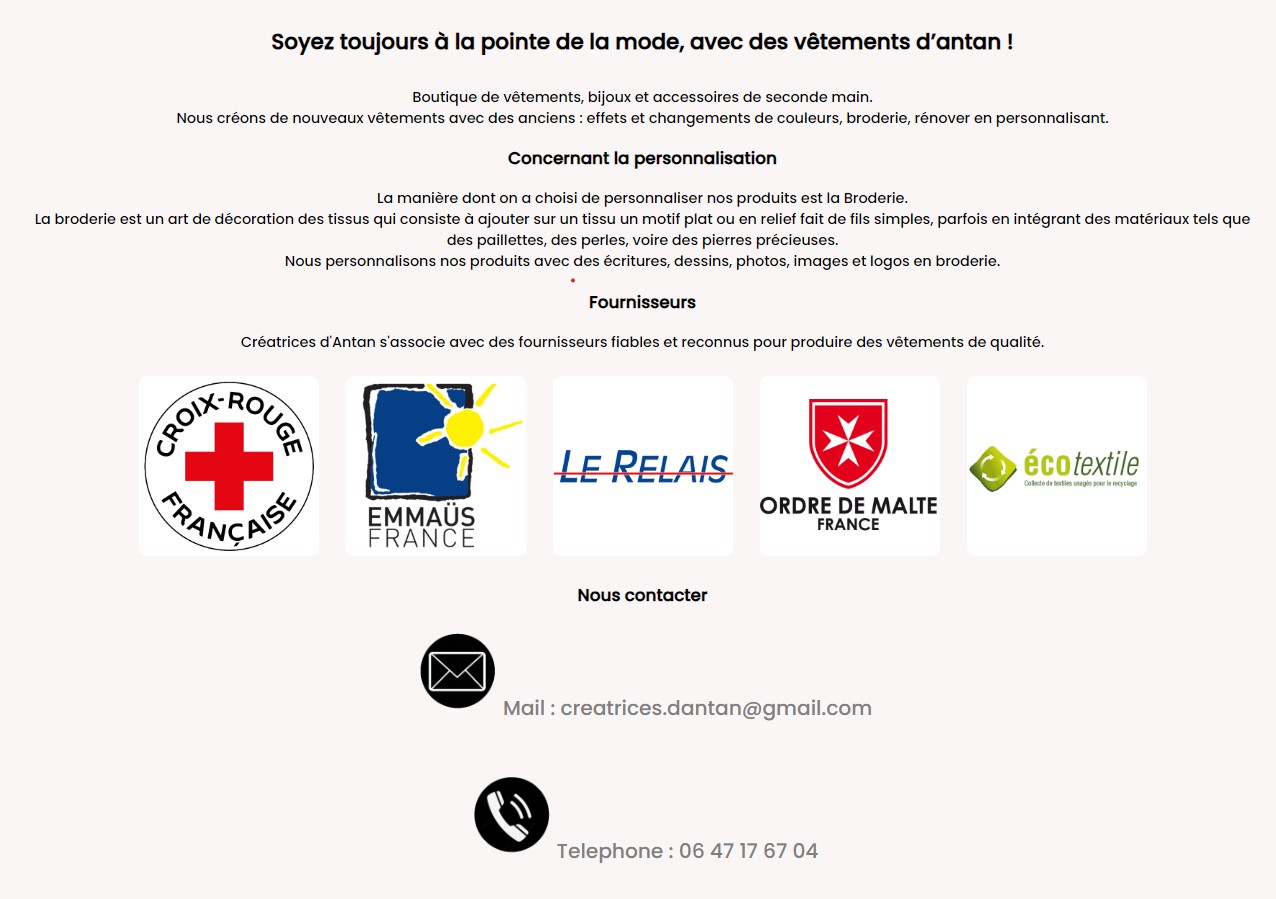 Logo Créatrices d'Antan